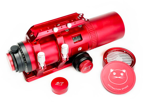 William Oprics Cat61 RedCat 61mm with included accessories. | William Optics Cat61 RedCat 61 WIFD f/4.9 Petzval APO Refractor Telescope (L-RC61)