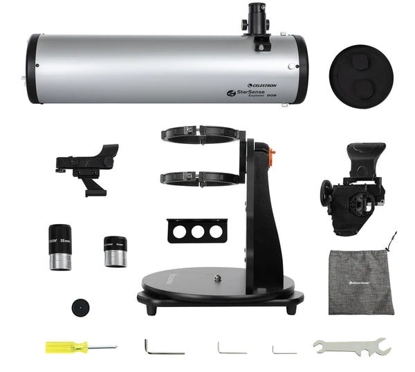 Celestron Starsense Explorer 150mm Smartphone App Enabled Tabletop Dobsonian Telescope (22482) | Celestron Starsense Explorer 150mm Smartphone App Enabled Tabletop Dobsonian Telescope (22482)