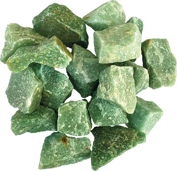 Green Aventurine Rough Specimens | Bulk Rock Tumbling Rough - Green Aventurine