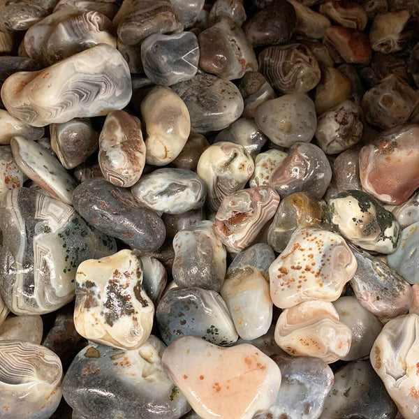 Bulk Rock Tumbling Rough - Botswana Agate | Bulk Rock Tumbling Rough - Botswana Agate