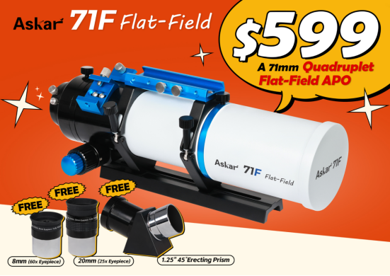 Askar 71F Flat-Field Refractor Telescope and Spotting Scope | ASKAR-71F | Askar 71F Flat-Field Refractor Telescope and Spotting Scope | ASKAR-71F