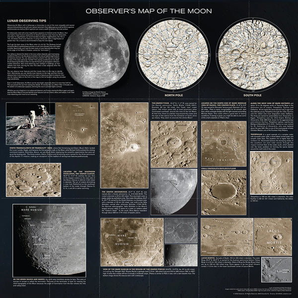 Observer's Map of the Moon | 93704 | Observer's Map of the Moon | 93704