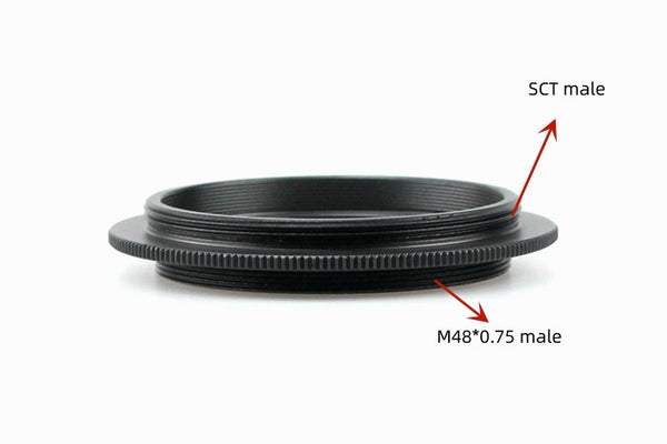 AST Core SCT (Male) to M48M Adapter | AST-ADAPT-SCTM-M48M | AST Core SCT (Male) to M48M Adapter | AST-ADAPT-SCTM-M48M