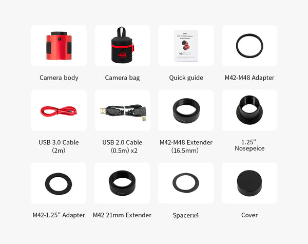ZWO ASI585MC Pro Planetary Colour Camera (ASI585MC-P) | ZWO ASI585MC Pro Planetary Colour Camera (ASI585MC-P)