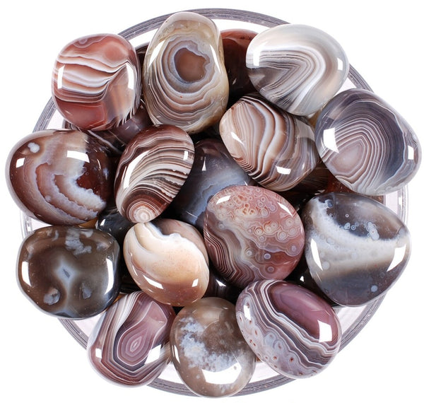 Bulk Rock Tumbling Rough - Botswana Agate | Bulk Rock Tumbling Rough - Botswana Agate