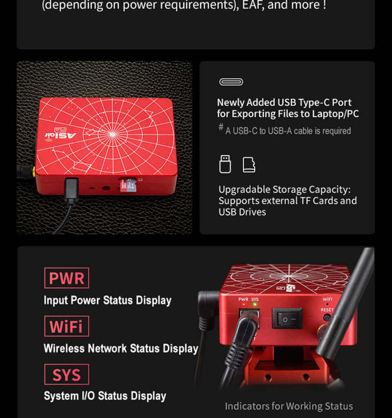 Zwo Asiair Plus (Zwo-Asiair-Plus) - All-Star Telescope Canada - For All Things Astro, Binoculars, And Science | ZWO ASIAIR PLUS (ZWO-ASIAIR-PLUS)