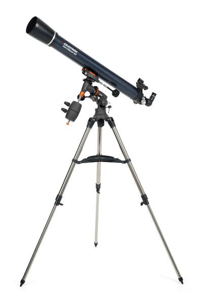 Celestron Astromaster 90Eq Refractor (21064) - All-Star Telescope Canada - For All Things Astro, Binoculars, And Science | Celestron AstroMaster 90EQ Refractor (21064)