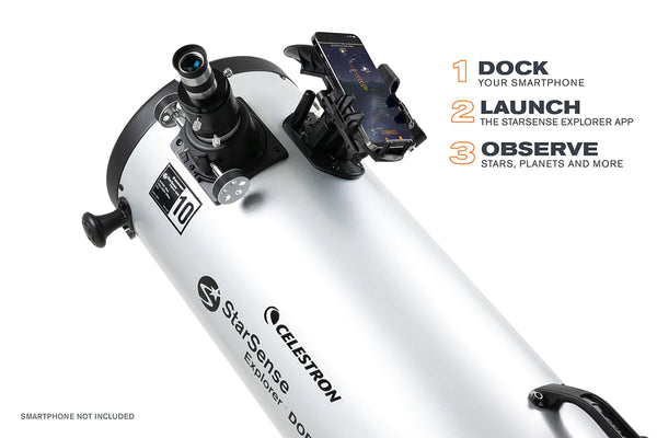 Celestron Starsense Explorer 10" Smartphone App Enabled Dobsonian Telescope (22471) - All-Star Telescope Canada - For All Things Astro, Binoculars, And Science | Celestron Starsense Explorer 10" Smartphone App Enabled Dobsonian Telescope (22471)
