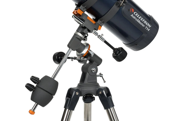 Celestron Astromaster 114Eq Newtonian (31042) - All-Star Telescope Canada - For All Things Astro, Binoculars, And Science | Celestron AstroMaster 114EQ Newtonian (31042)