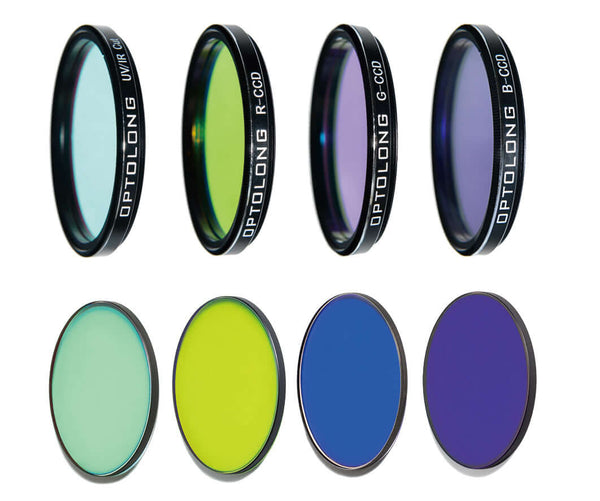 Optolong Lrgb Filter Kit 1.25" Mounted (Opt-Lrgb-Kit-125) - All-Star Telescope Canada - For All Things Astro, Binoculars, and Science | Optolong LRGB Filter Kit 1.25" Mounted (OPT-LRGB-KIT-125)
