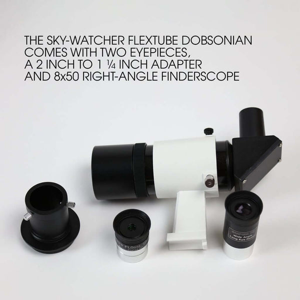 Sky-Watcher Flextube 250P 10" Collapsible Dobsonian Telescope (S11720) - All-Star Telescope Canada - For All Things Astro, Binoculars, And Science | Sky-Watcher Flextube 250P 10" Collapsible Dobsonian Telescope (S11720)