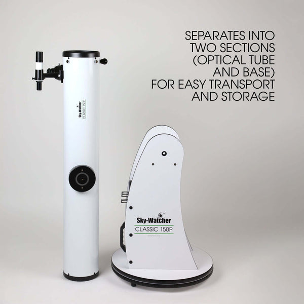 Sky-Watcher Classic 150P 6" Dobsonian Telescope (S11600) - All-Star Telescope Canada - For All Things Astro, Binoculars, And Science | Sky-Watcher Classic 150P 6" Dobsonian Telescope (S11600)