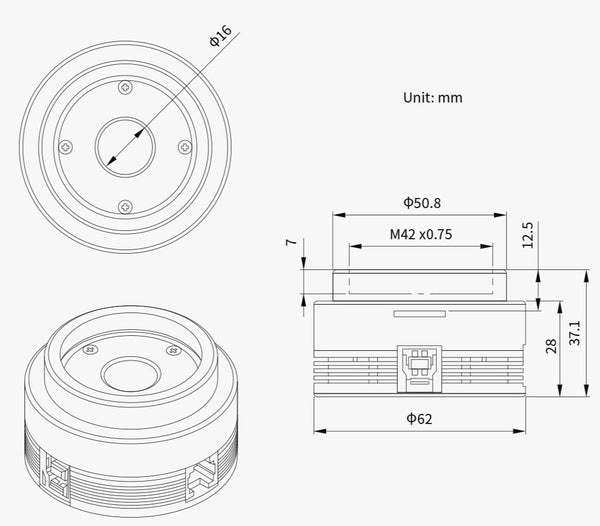 ZWO ASI662MC Planetary Colour Camera (ASI662MC) | ZWO ASI662MC Planetary Colour Camera (ASI662MC)