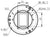 ZWO M54 Sensor Tilt Plate (ZWO M54-Plate) | ZWO M54 Sensor Tilt Plate (ZWO M54-Plate)
