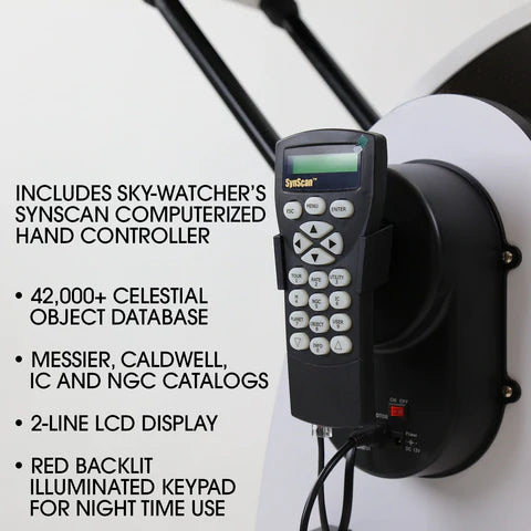 Sky-Watcher Flextube 200P Synscan Goto Collapsible Dobsonian (S11800) - All-Star Telescope Canada - For All Things Astro, Binoculars, And Science | Sky-Watcher Flextube 200P SynScan GoTo Collapsible Dobsonian (S11800)