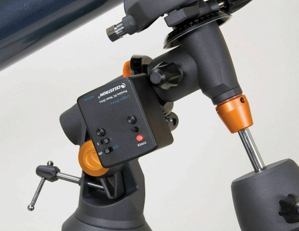 Celestron Astromaster 130Eq Newtonian W Motor Drive (31051) - All-Star Telescope Canada - For All Things Astro, Binoculars, And Science | Celestron AstroMaster 130EQ Newtonian w Motor Drive (31051)