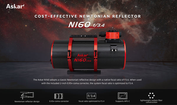 Askar N160 Newtonian Astrograph | Askar N160 Newtonian Astrograph