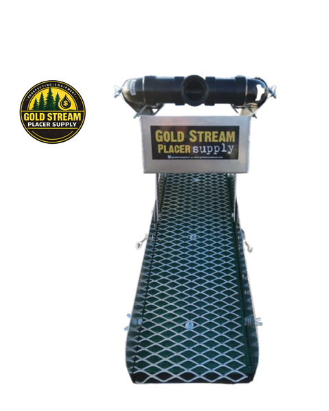 Goldstream 10" X 36" Portable Highbanker - With Miners Moss | Goldstream 10" X 36" Portable Highbanker - With Miners Moss