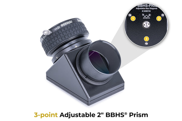 Baader 2" BBHS® Prism – Adjustable Star Diagonal | 2456118 | Baader 2" BBHS® Prism – Adjustable Star Diagonal | 2456118