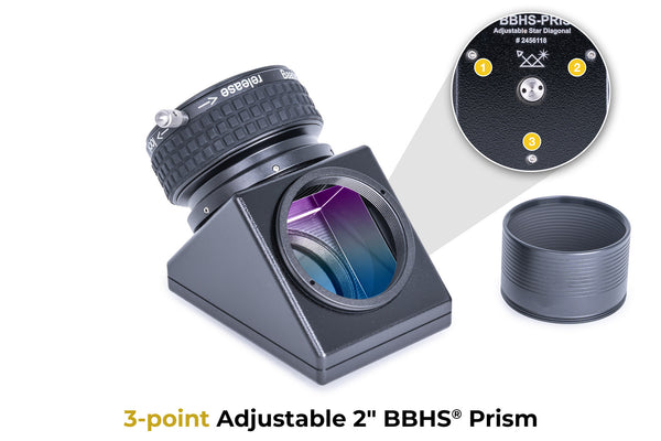 Baader 2" BBHS® Prism – Adjustable Star Diagonal | 2456118 | Baader 2" BBHS® Prism – Adjustable Star Diagonal | 2456118