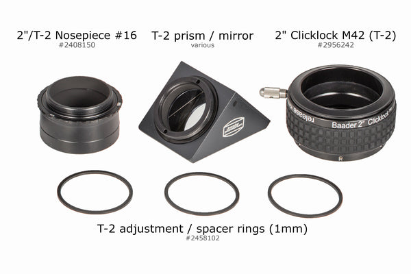 Baader Planetarium T-2 Stardiagonal (Zeiss) Prism with BBHS® Coating (T-2 part #01B) (2456095) | Baader Planetarium T-2 Stardiagonal (Zeiss) Prism with BBHS® Coating (T-2 part #01B) (2456095)