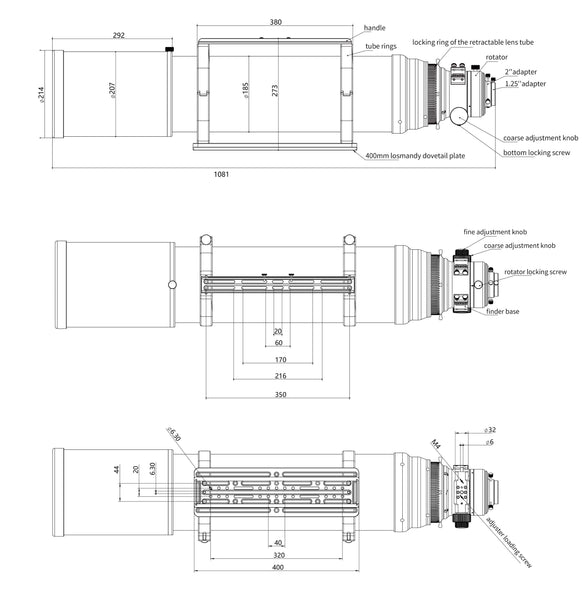 Askar 185APO Refractor Telescope (ASKAR-185APO) | Askar 185APO Refractor Telescope (ASKAR-185APO)