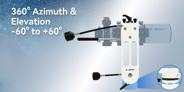 SVBONY SV225 Alt-Azimuth Manual Telescope Mount | W9181A | SVBONY SV225 Alt-Azimuth Manual Telescope Mount | W9181A