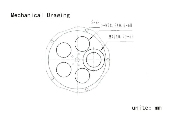 SVBONY SV133 5-Position 1.25" Manual Filter Wheel | W9103A | SVBONY SV133 5-Position 1.25" Manual Filter Wheel | W9103A