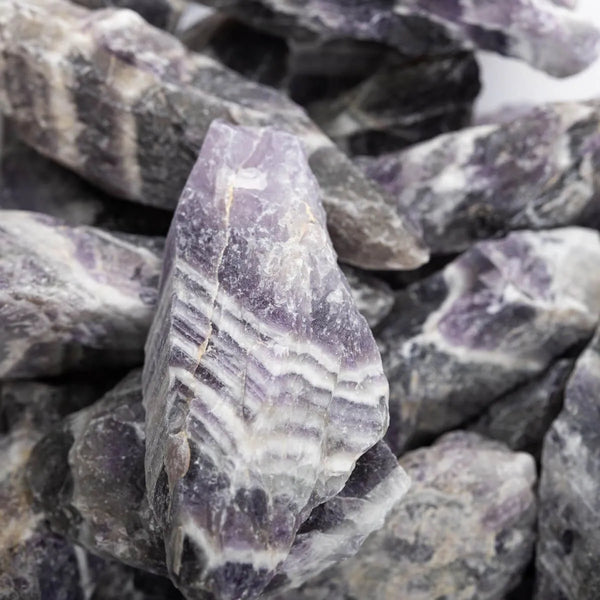 Bulk Rock Tumbling Rough - Banded Amethyst | Bulk Rock Tumbling Rough - Banded Amethyst