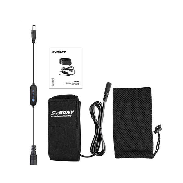 SVBONY SV192 480mm Dew Heater Strap - Barrel Jack 12V with Controller | W9151A | SVBONY SV192 480mm Dew Heater Strap - Barrel Jack 12V with Controller | W9151A