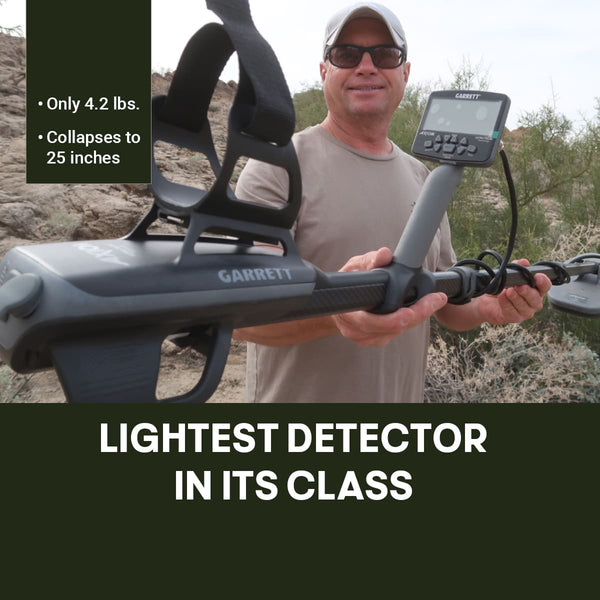 Garrett Axiom Lite Gold Metal Detector With 11"X7" Mono Coil | 1142710 | Garrett Axiom Lite Gold Metal Detector With 11"X7" Mono Coil | 1142710