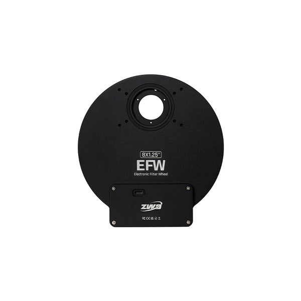 ZWO 8-Slot EFW for 1.25" and 31mm Filters (ZWO-EFW-8x1.25-25) | ZWO 8-Slot EFW for 1.25" and 31mm Filters (ZWO-EFW-8x1.25-25)