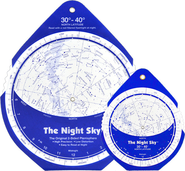 David Chandler Plastic Planisphere Star Charts | David Chandler Plastic Planisphere Star Charts