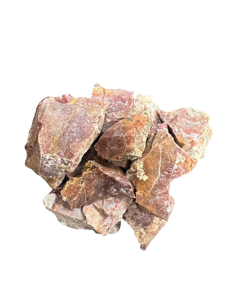 Rock Tumbling Rough - Red Moss Agate | Rock Tumbling Rough - Red Moss Agate