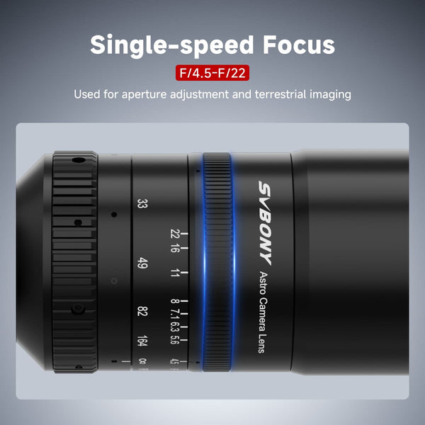 SVBONY SV555 54mm F4.5 APO Petzval Astrograph OTA | F9395A | SVBONY SV555 54mm F4.5 APO Petzval Astrograph OTA | F9395A