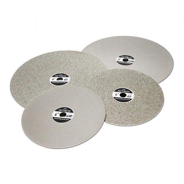 Hi-Tech Diamond 8" Electroplated Diamond Discs - 1 | Hi-Tech Diamond 8" Electroplated Diamond Discs