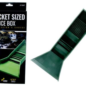 Pocket Sized Tpr Plastic Green Sluice Box - 12"X3"X55" | Pocket Sized Tpr Plastic Green Sluice Box - 12"X3"X55"