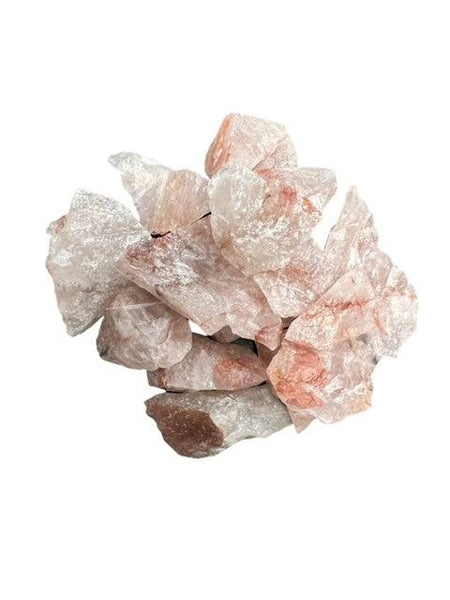 Strawberry Quartz Rough Specimens | Bulk Rock Tumbling Rough - Strawberry Quartz