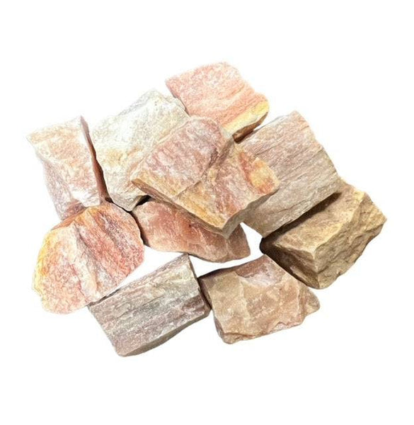 Red Aventurine Rough Specimens | Bulk Rock Tumbling Rough - Red Aventurine