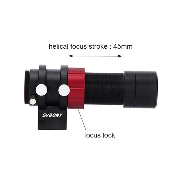 SVBONY SV165 30mm F4 Mini Guide Scope | W9125A | SVBONY SV165 30mm F4 Mini Guide Scope | W9125A