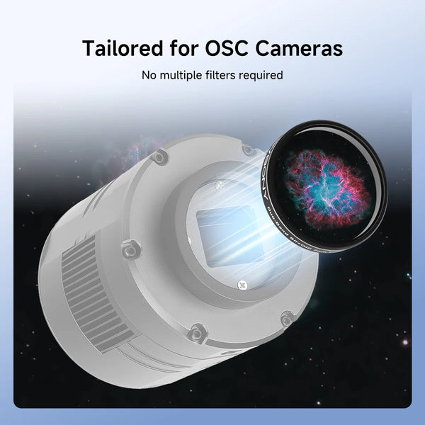 SVBONY SV220 Dual Band 7nm H-Alpha & OIII Filter 1.25" Mounted | W9172A | SVBONY SV220 Dual Band 7nm H-Alpha & OIII Filter 1.25" Mounted | W9172A