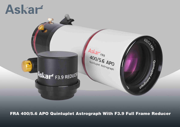 Askar 2.5" F/3.9 Full Frame Reducer For Fra400 (Rfra400) - All-Star Telescope Canada - For All Things Astro, Binoculars, And Science | Askar 2.5" F/3.9 Full Frame Reducer for FRA400 (RFRA400/ASKAR7256RD)