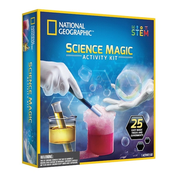 National Geographic Science Magic Activity Kit (816448020117) - All-Star Telescope Canada - For All Things Astro, Binoculars, and Science | National Geographic Science Magic Activity Kit (816448020117)