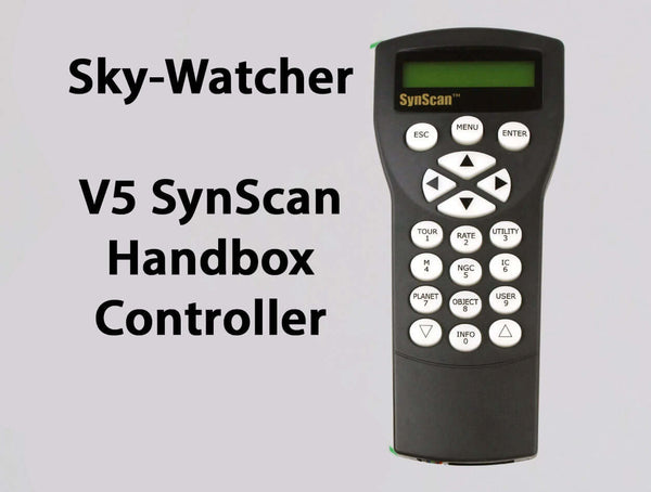 Sky-Watcher V5 Synscan Handbox Controller (S30106) - All-Star Telescope Canada - For All Things Astro, Binoculars, and Science | Sky-Watcher V5 Synscan Handbox Controller (S30106)