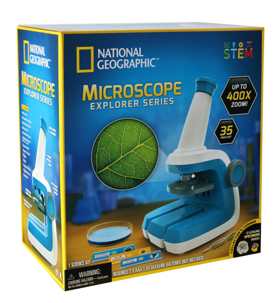 National Geographic Explorer Series Microscope Kit (810070620424) | National Geographic Explorer Series Microscope Kit (810070620424)