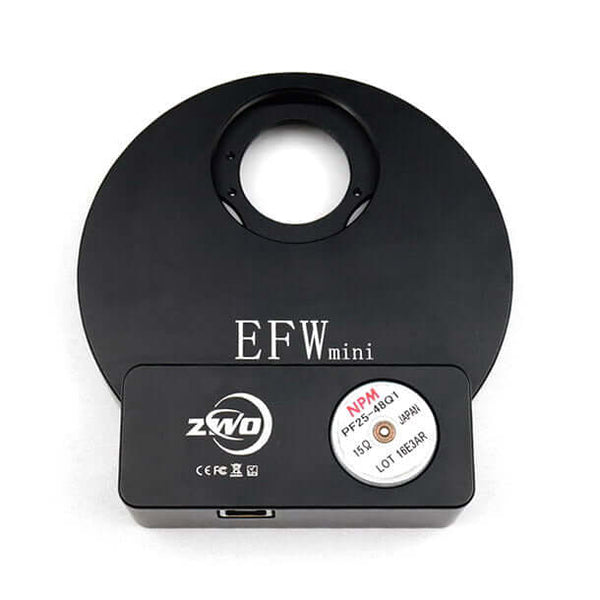 Zwo 5-Position Mini Efw For 1.25"/31Mm Filters (Zwo-Efw-Mini) - All-Star Telescope Canada - For All Things Astro, Binoculars, And Science | ZWO 5-Position Mini EFW for 1.25"/31mm Filters (ZWO-EFW-MINI)