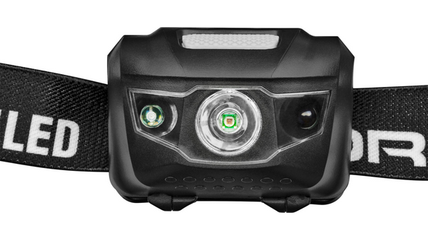 Orion Redbeam Led Motion Sensing Headlamp (05383) - All-Star Telescope Canada - For All Things Astro, Binoculars, and Science | Orion RedBeam LED Motion Sensing Headlamp (05383)