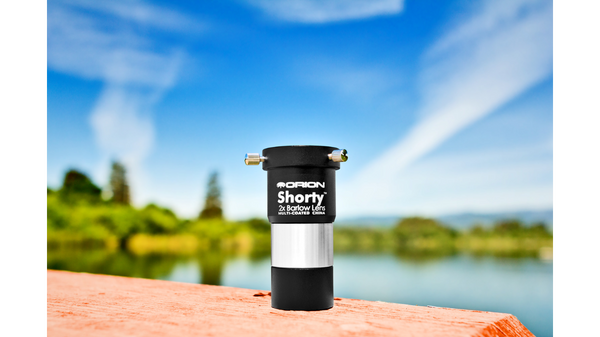 Orion Shorty 1.25" 2X Barlow Lens (08711) - All-Star Telescope Canada - For All Things Astro, Binoculars, And Science | Orion Shorty 1.25" 2x Barlow Lens (08711)